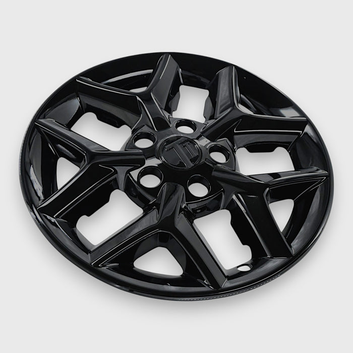 Chrome Delete Gloss Black Wheel Skin Set - For Kia Soul