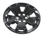 WSK865-17BLK gloss black wheel skins for 2015 Chevrolet Colorado, angled view