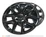 Pair of WSK867-17BLK gloss black wheel skins for 2026 Chrysler Pacifica
