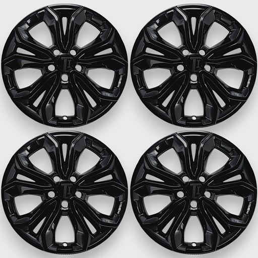 wsk870-18blk chrome delete wheel skins for Honda CRV