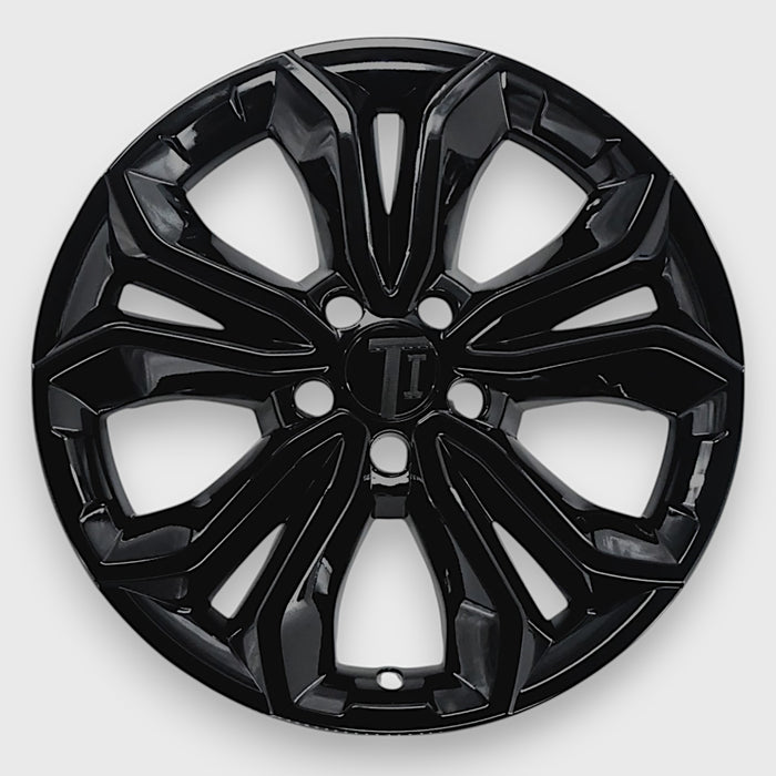 wsk870-18blk chrome delete wheel skins for Honda CRV