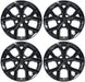Four WSK881-18BLK gloss black wheel skins from the set for 2026 Jeep Grand Cherokee
