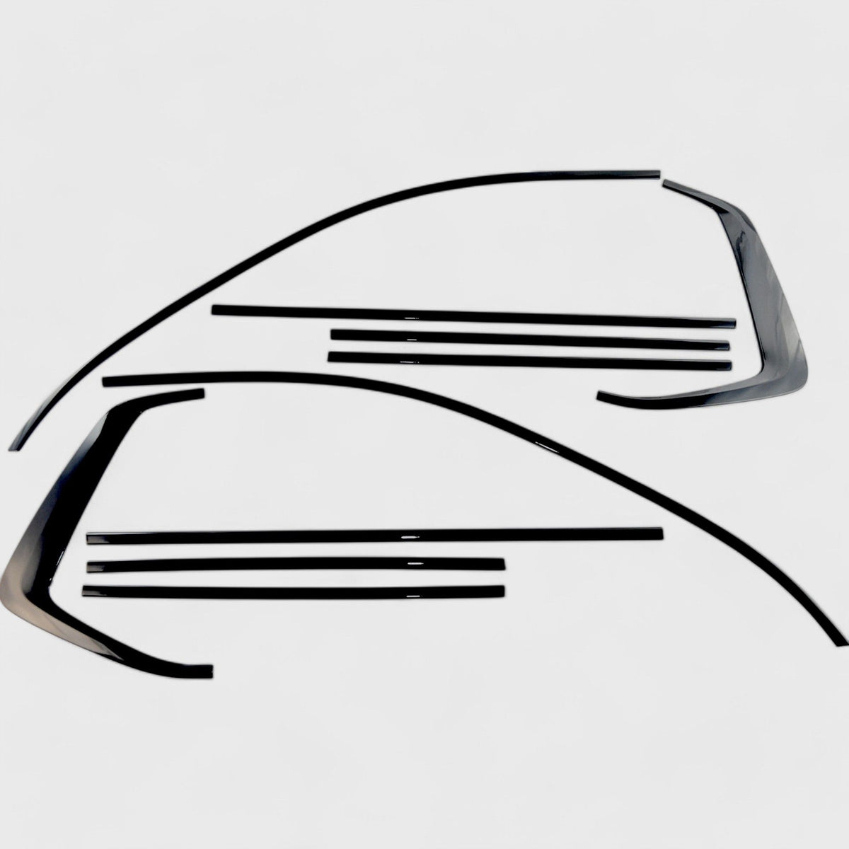 Chrome Delete Gloss Black Window Trim Set - WT6005BLK — Trim Illusion